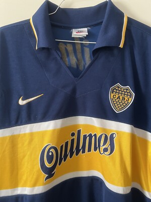 Boca Juniors Match Jersey 1997 Argentina Brasil Messi Maradona