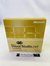 Microsoft Visual Studio .net 2003 Academic with Box CDs Key ( Missing One CD)