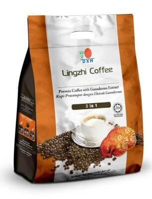 6 Packs DXN Lingzhi Coffee 3 in 1 Ganoderma Reishi Instant Classic Cafe NEW USA