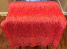 Swiss French Net Lace Fabric. 5yds.