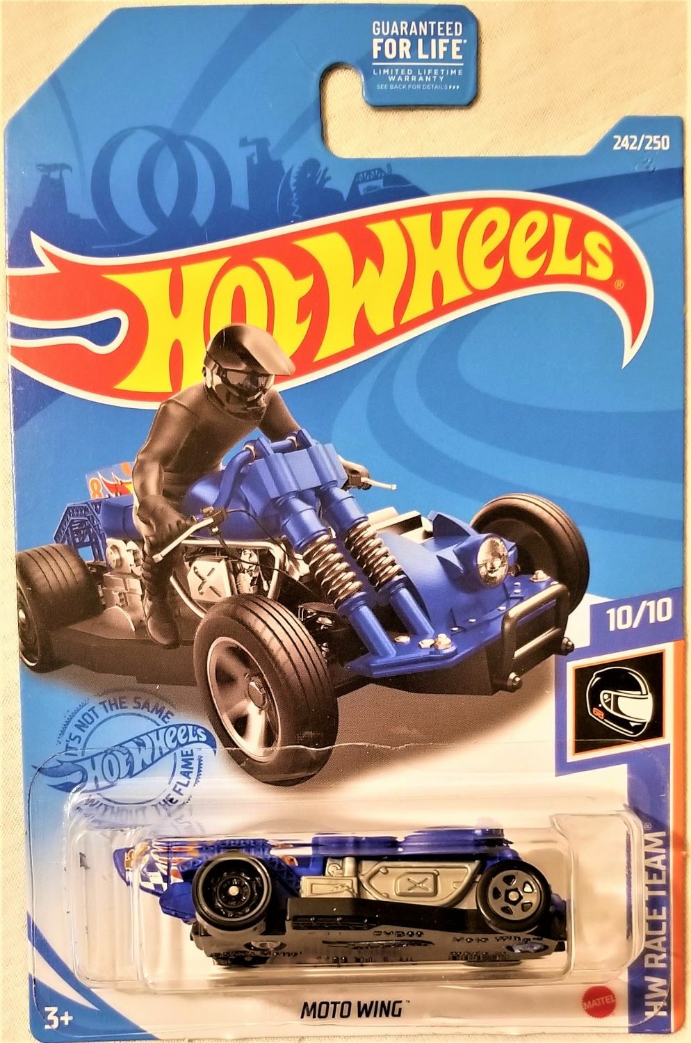 Hot Wheels - 2021 HW Race Team 10/10 Moto Wing 242/250 (BBGRY25)