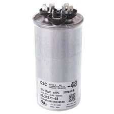 Rheem Capacitor - 45/10/370 Dual Round - 43-26271-48