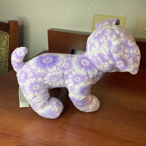 Toys 'Я' Us Lavanda Floral Cachorro 10" Peluche Animal, 2013 Geoffrey LLC - Imagen 4 de 10