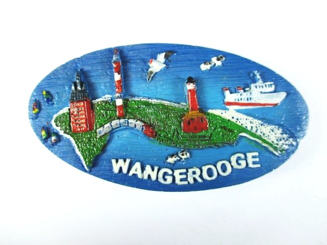 Wangerooge polyresin magnet Germany Germany souvenir, new