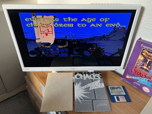 Amiga Dungeon Master Chaos Strikes Back - Boxed Working -👽👾Retro Gift Idea👾👽 - Photo 21/24