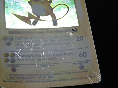 Shadowless Raichu 14/102 - Base Pokemon Card (Light Played) | eBay