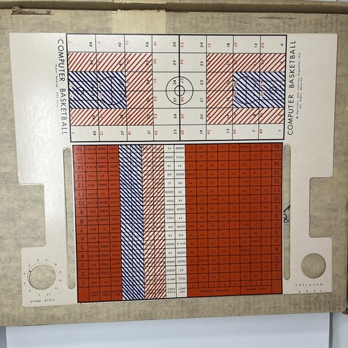 1972 Electronic Data Computer Football 5 in 1 W/MANUAL, All Inserts, Untested - Picture 16 of 18