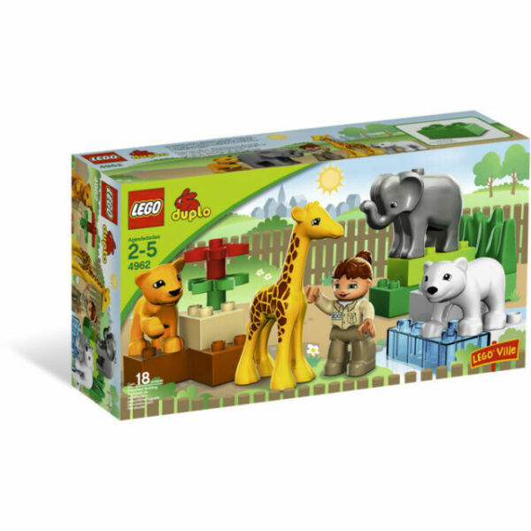 Leesbaarheid wortel tunnel LEGO Duplo Baby Zoo (4962) for sale online | eBay