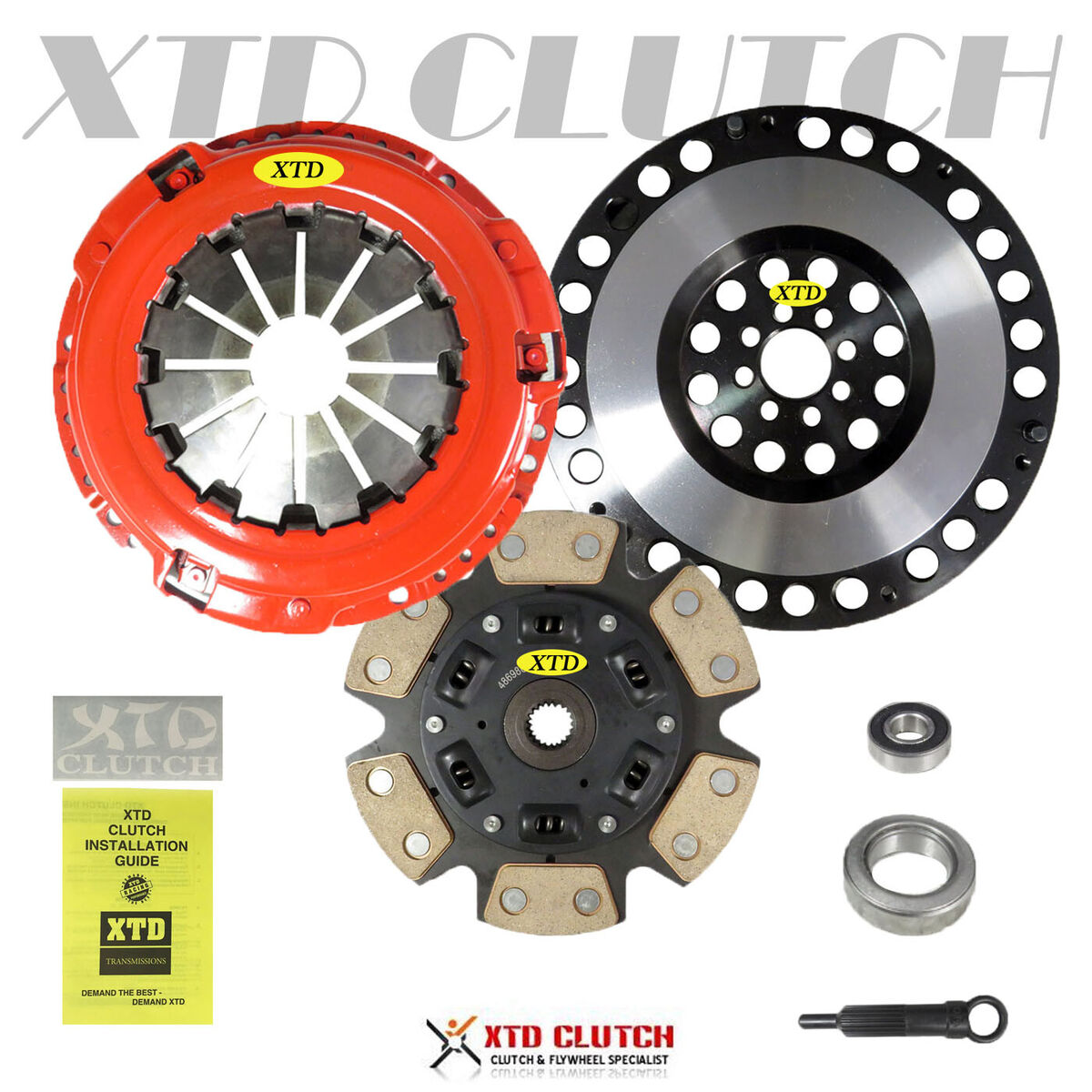 XTD STAGE 3 RACE CLUTCH & PRO-LITE FLYWHEEL KIT FITS TOYOTA XTD STAGE 3 RACE CLUTCH & PRO-LITE FLYWHEEL KIT FITS TOYOTA