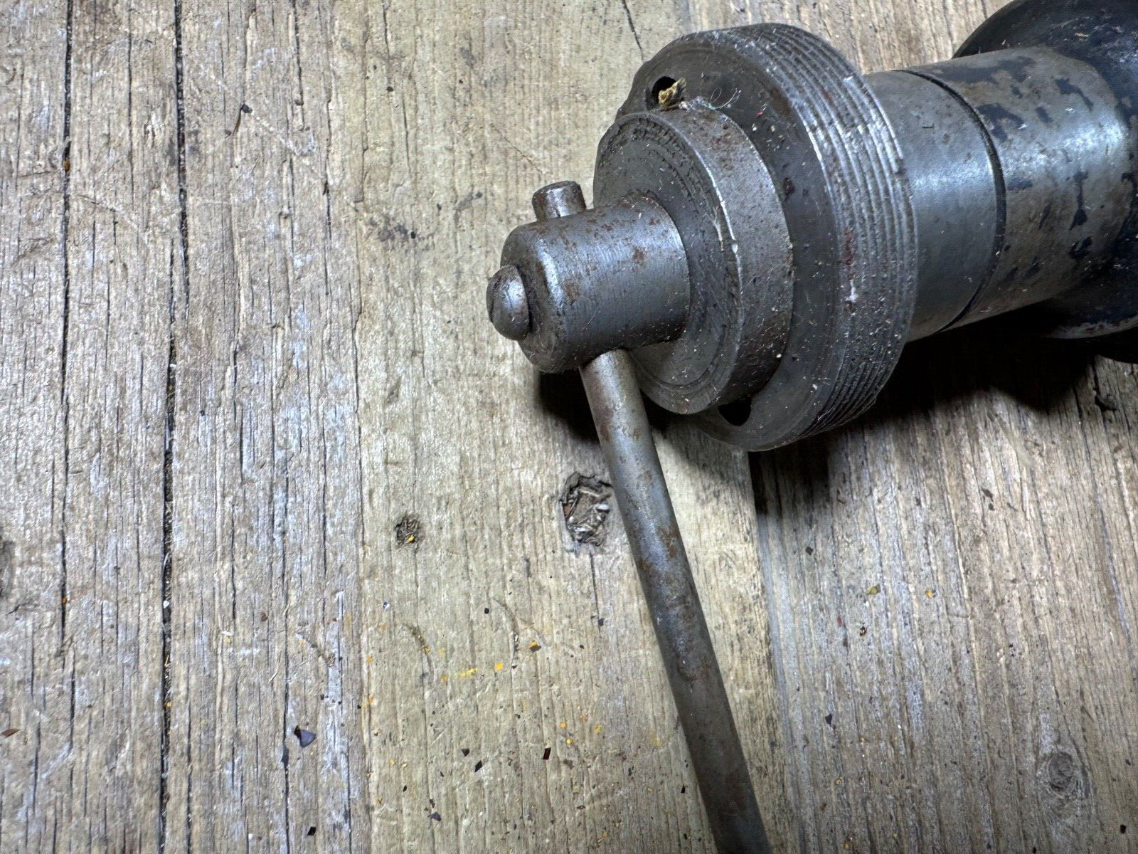 Antique Bottom Bracket Facing Tool Bicycle Bike Shop Tool Vintage