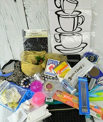 Lot of 55 Junk Drawer Misc. Items Kitchen Party Fitness Accessory Clutch Health 