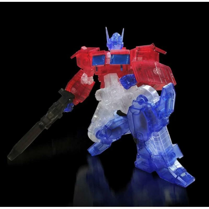 TRANSFORMERS Furai Model Kit Optimus Prime IDW Clear Ver. 16 cm by FLAME TOYS - Immagine 2 di 4