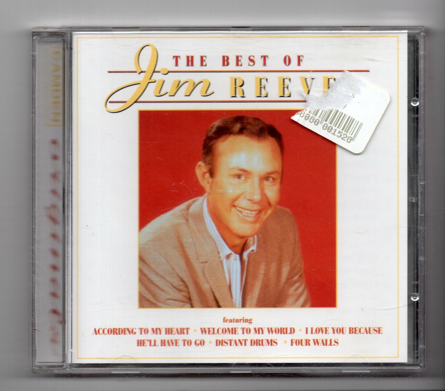 (JU347) Jim Reeves, The Best Of - 1996 CD