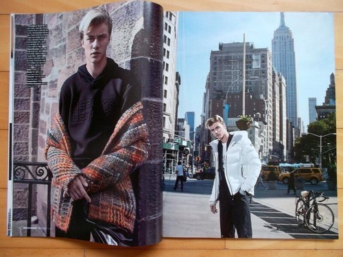 Lucky Blue Smith/Cutting 12P--Not Whole Magazine/Arena Korea/2016 Tracking - Picture 6 of 6