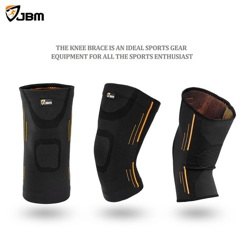 1 Pair Adult Gym Knee Braces (Set of 2)Compression Sleeve Patella Wrap Band Knee - Picture 5 of 6