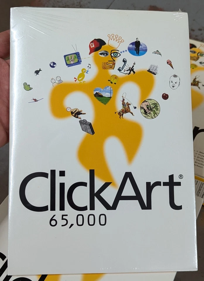 Click Art 65,000 Starter Image Pak Software  Windows 3.1, 95  Stationery Shop - Image 3 of 4
