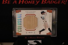 2019 Panini National Treasures Colossal Materials Holo Gold /25 Evan Longoria
