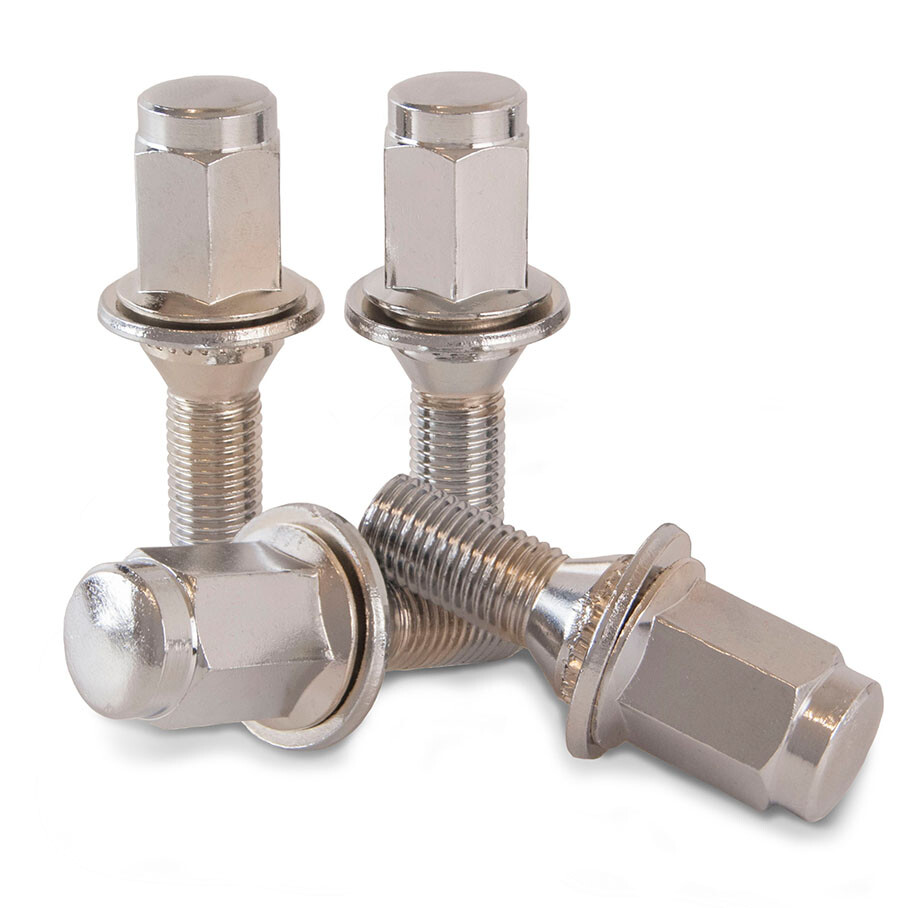 16 x Alloy Wheel Bolts For Citroen & Peugeot Models 12mm x 1.5 Flat