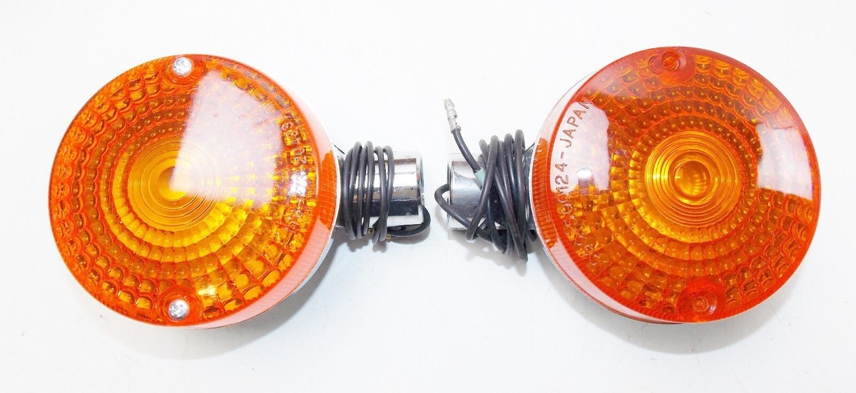 STANLEY 045-6779 TURN SIGNAL INDICATOR BLINKER AMBER LENS D=90mm