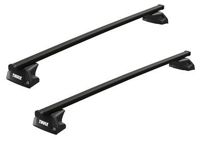 Thule Dachträger Evo Clamp SquareBar Evo schwarz für NISSAN Juke SUV