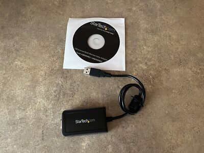 STARTECH USB TO VGA EXTERNAL MULTI-MONITOR VIDEO ADAPTER USB2VGAE2 W7-2