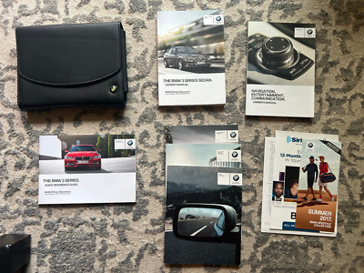 2012 BMW 3 Series 323 328 335 Sedan Owners Manual User Guide Book Case Included