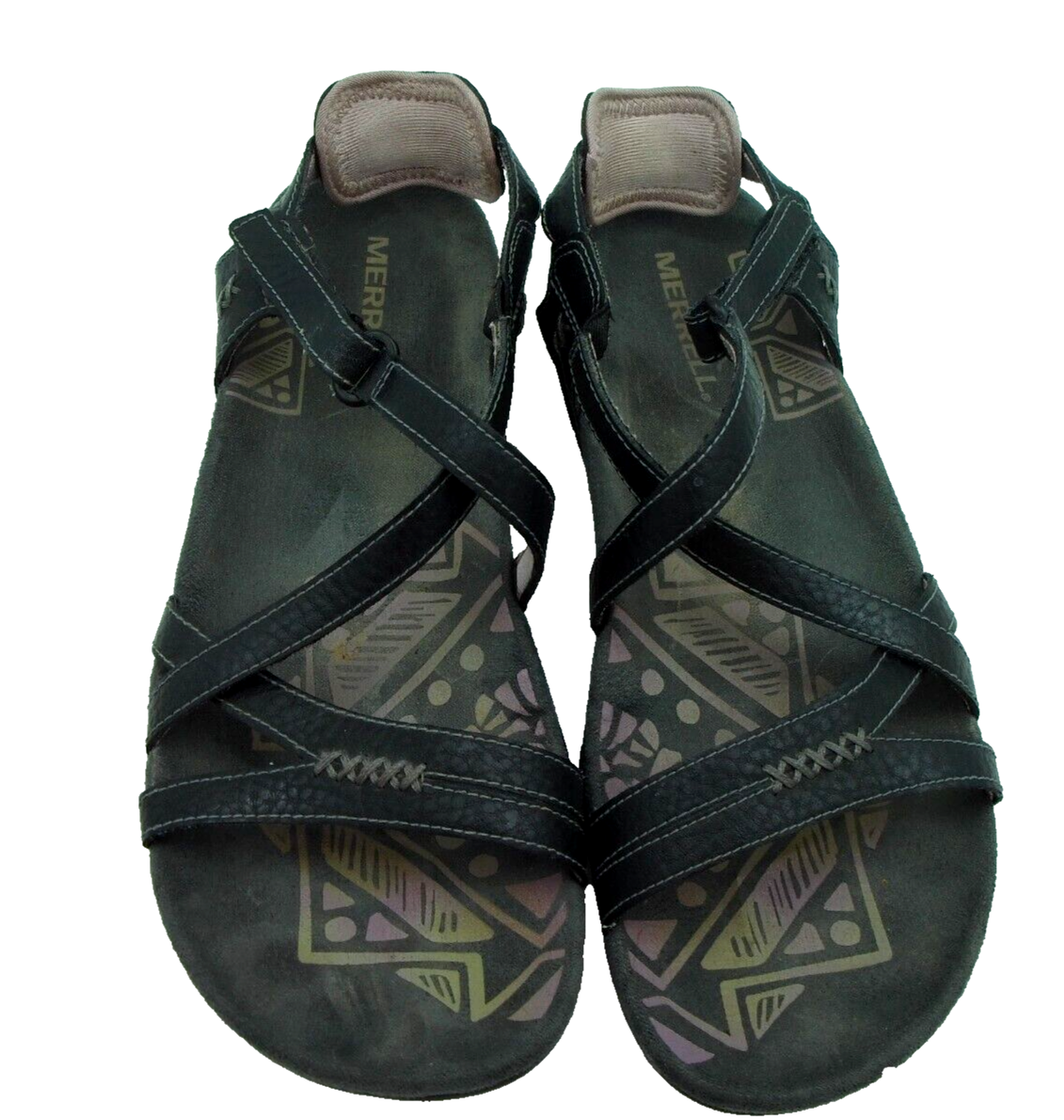 Merrell Keepsake sandali da passeggio donna taglia 7 con cinturino nero lilla