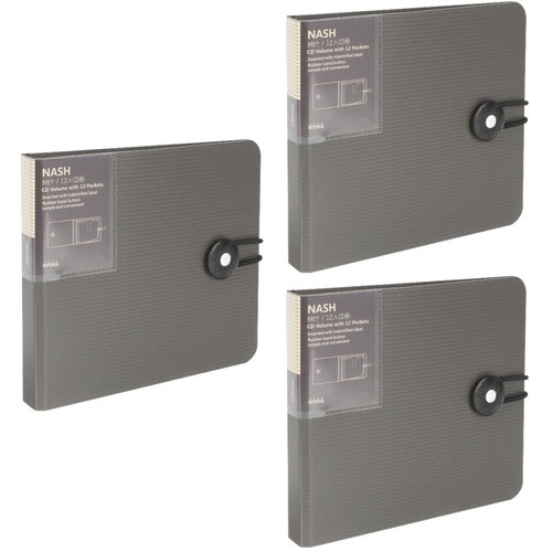 3 PCS CD Booklet Travel Case Holder Organizer Insert for Compact Discs - Afbeelding 5 van 12