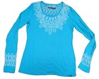 prAna Blue Cotton Blend Activewear Tops for Women