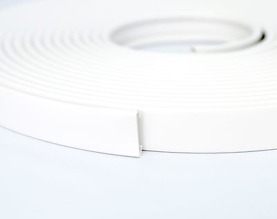 10 M PVC Handlauf Gold - Für Flachstahl 40x8 Mm, Treppenhandlauf Aus Kunststoff