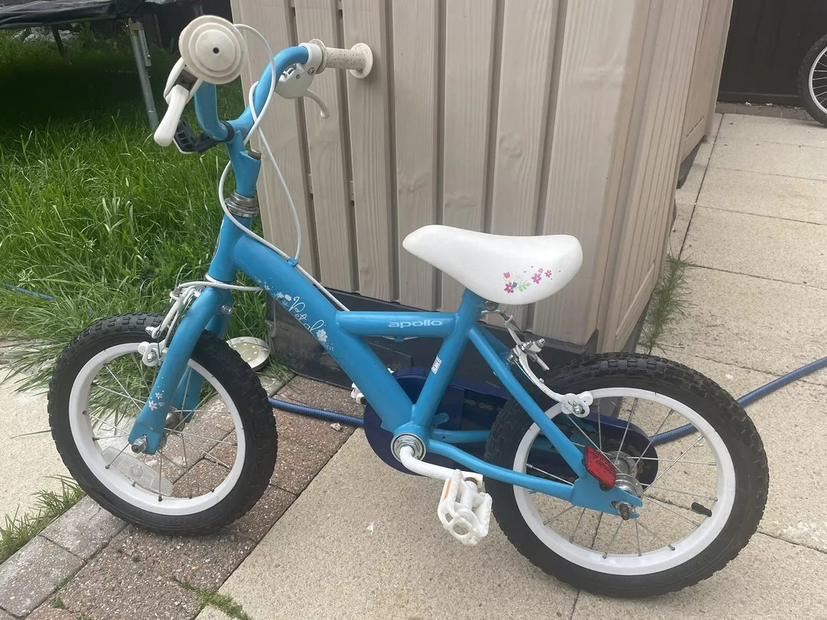 Apollo Petal Kids Children Bike Age 3 5 Years Old 14inch Wheel
