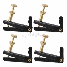 4PCS 3/4 4/4 Cello String Fine Adjuster Tuners Black Cello Adjuster