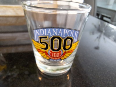 Indianapolis 500 100th Anniversary Shot Glass &  Morman Wasp Indy Shot Glass