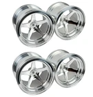 Dhawk CNC 2.2" RC10GT RC10T Aluminum Wheels 5 Spoke For Team Associated RC10GT