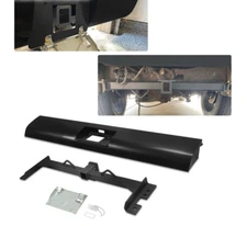 Trailer Hitch Rear Bumper Roll Pan w/LED License For Silverado Sierra 1500 99-07