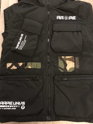 New pe By A Bathing Ape Jacket Hoodie Camo Black Ebay