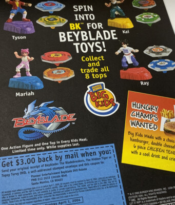 Burger King Adventures 2003 Activity Magazine Vol 14 Issue 7