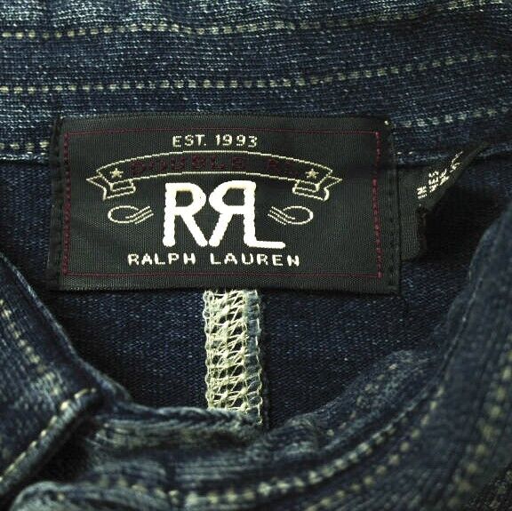 RRL RALPH LAUREN men's WABASH STRIPE WORK JACKET size S RRL RALPH LAUREN men's WABASH STRIPE WORK JACKET size S
