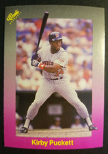 Kirby Puckett Minnesota Twins 1989 Classic Purple Travel #176 Baseball Card 