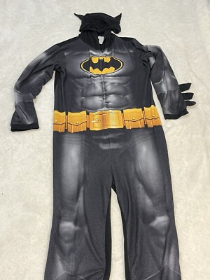 DC Comics Batman Union suit Pajama One Piece XLarge Black
