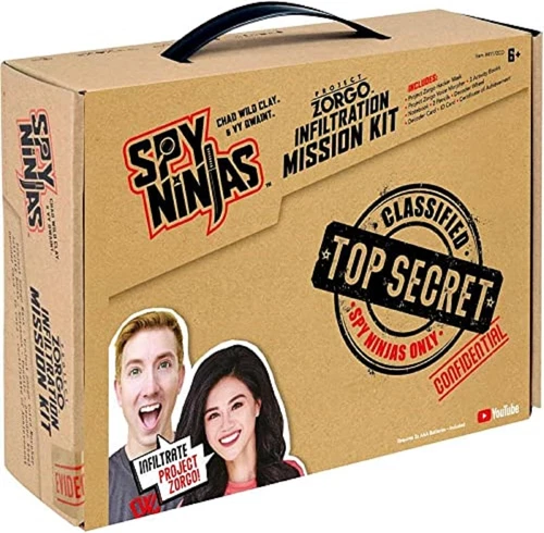 Spy Ninjas Project Zorgo Infiltration Mission Kit With Mask Voice Morpher Tools