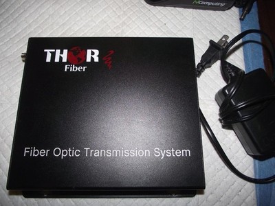 THOR FIBER, FIBER OPTIC TRANSMITION SYSTEM F-4A-TX, FIBER AUDIO COVERTER