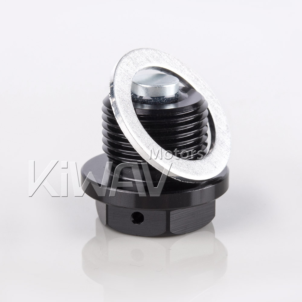 KiWAV Magazi aluminum magnetic engine oil drain bolt M20 x 1.5