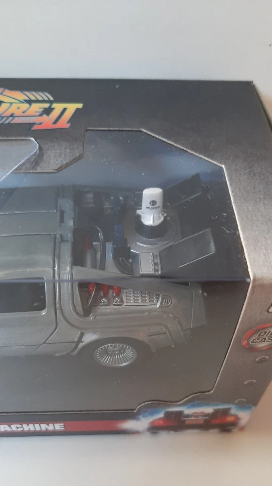 Time Machine Back to the future 2 Ritorno al futuro Jada Toys scala 1:32 maclama - Immagine 4 di 4