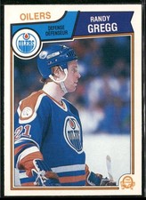 1983-84 O-Pee-Chee Randy Gregg Rookie Card #28 ~ NM-MT ~