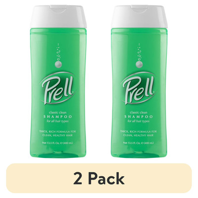 (2 pack) Prell Shampoo Classic 13.5 oz., All Hair Types, Adult