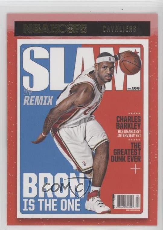 2020-21 Panini NBA Hoops Slam Winter LeBron James #2 1ne5