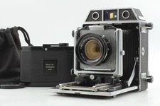 [Exc+5] Horseman 980 Film Camera Topcor 105mm f4.5 Lens 8EXP 120 Film Back JAPAN