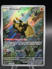 Relicanth 173/162 SV05: Temporal Forces Holo 2025 NM Pokémon TCG Card SIR RARE