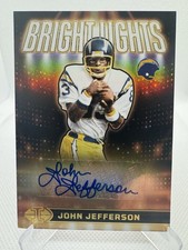 2024 Panini Illusions Bright Lights Signatures John Jefferson /299 Chargers
